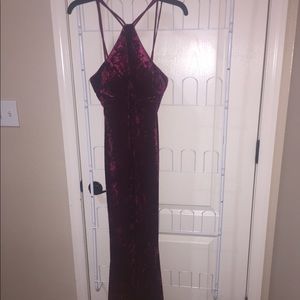 Crushed Velvet Gown